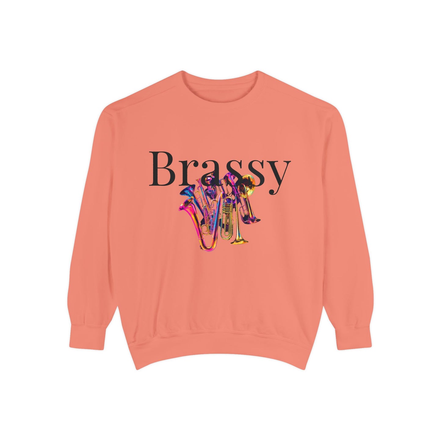 " Brassy Bunch" Unisex Garment-Dyed Sweatshirt