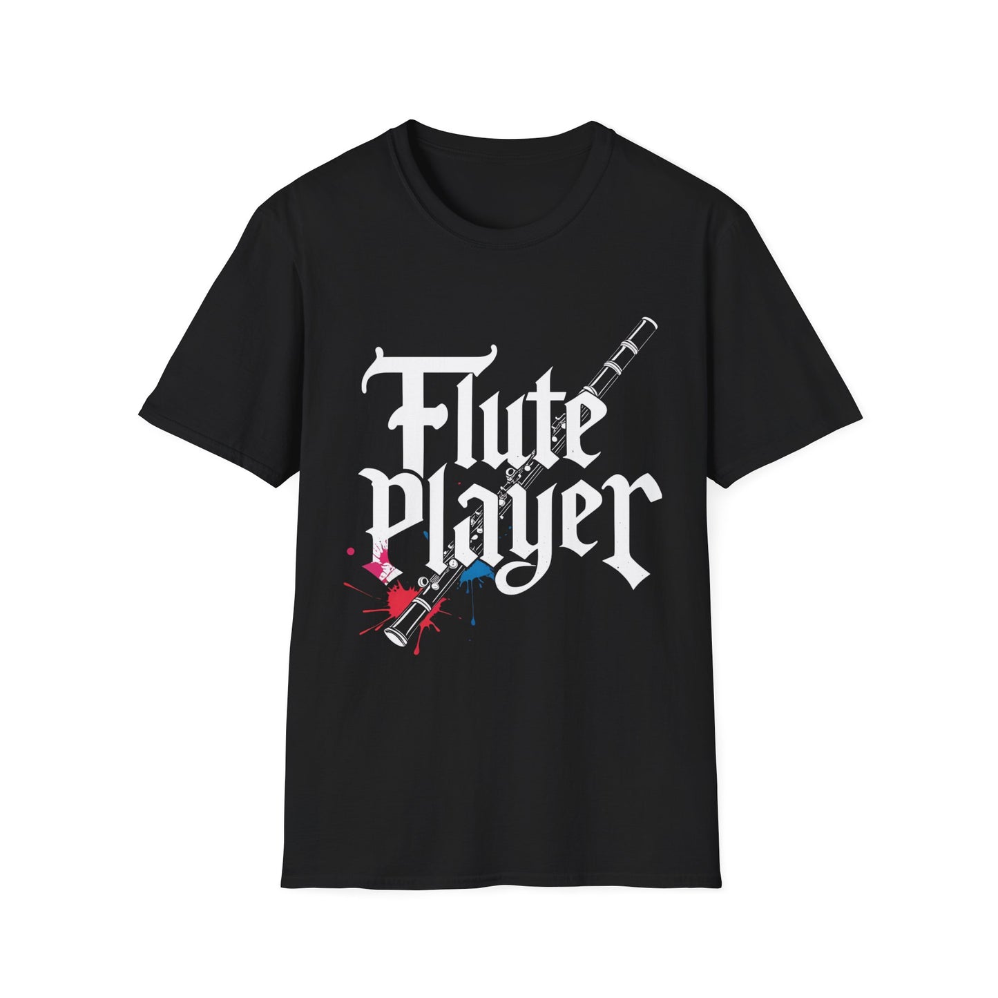 "Flute Player" Unisex T-Shirt