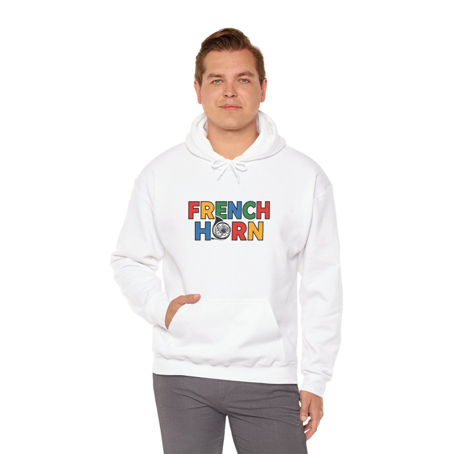"French Horn" Cozy Unisex Hoodie