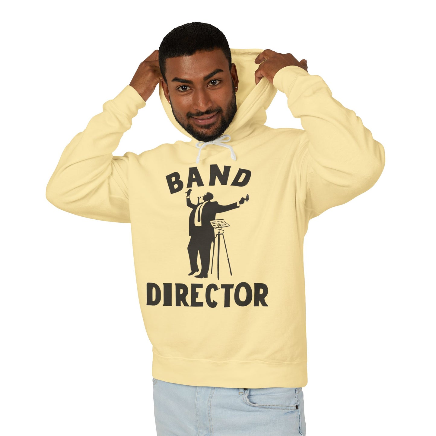 "Band Director" Unisex Lightweight Hoodie