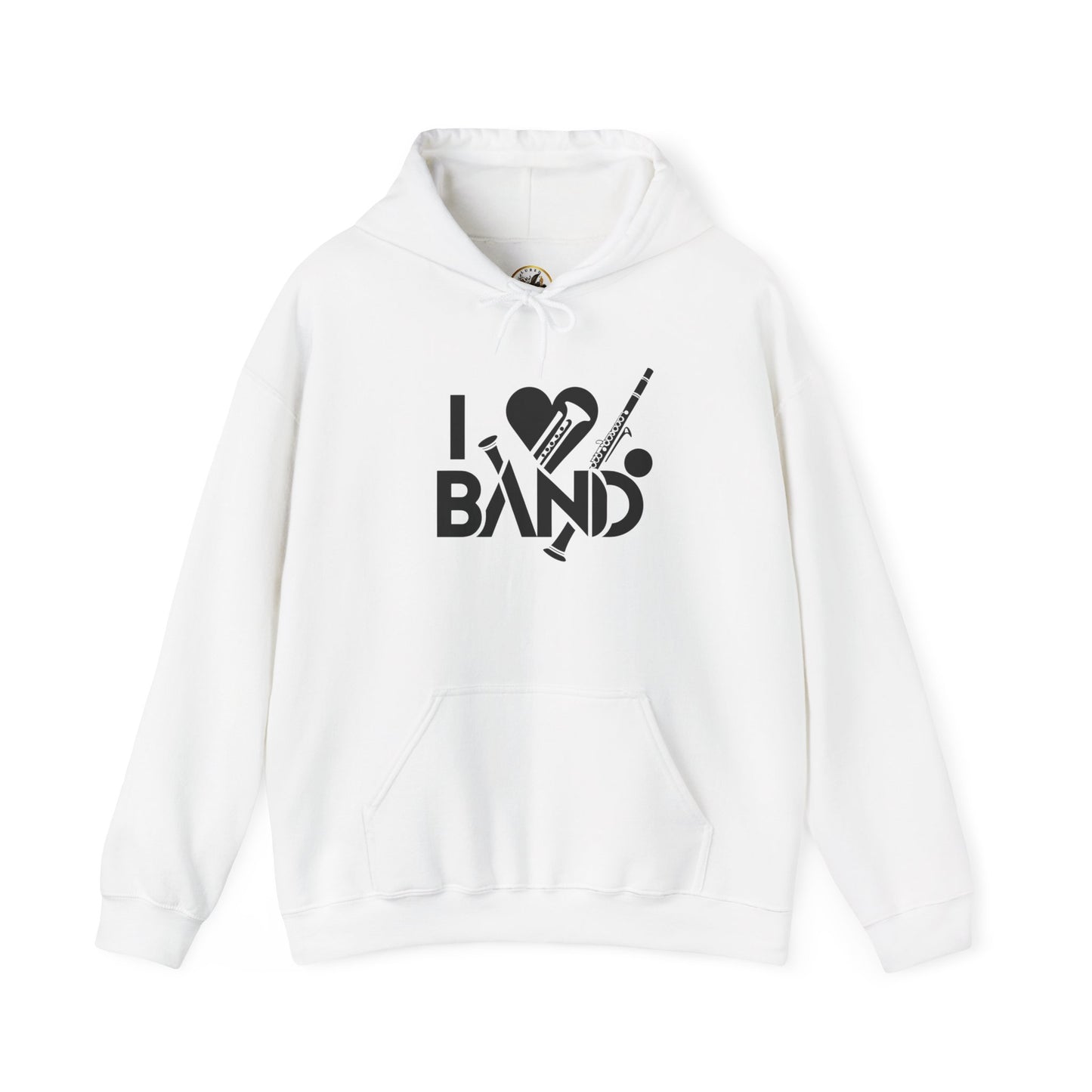 "I Love Band" Unisex Heavy-Blend Hoodie