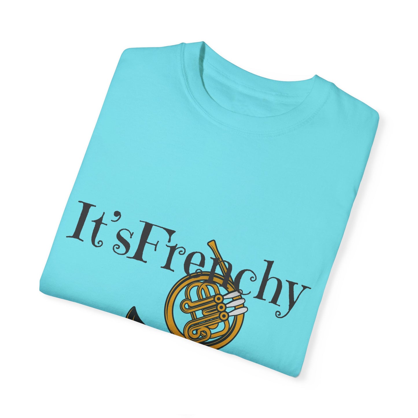 "French Horn" Unisex Garment-Dyed T-shirt