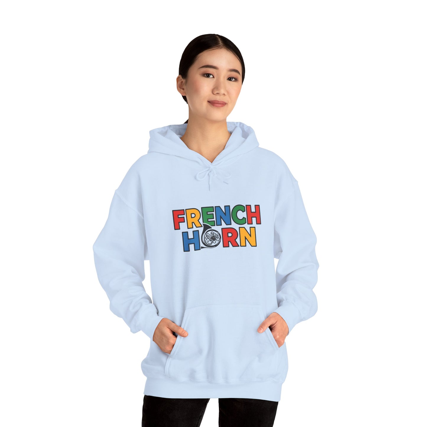 "French Horn" Cozy Unisex Hoodie