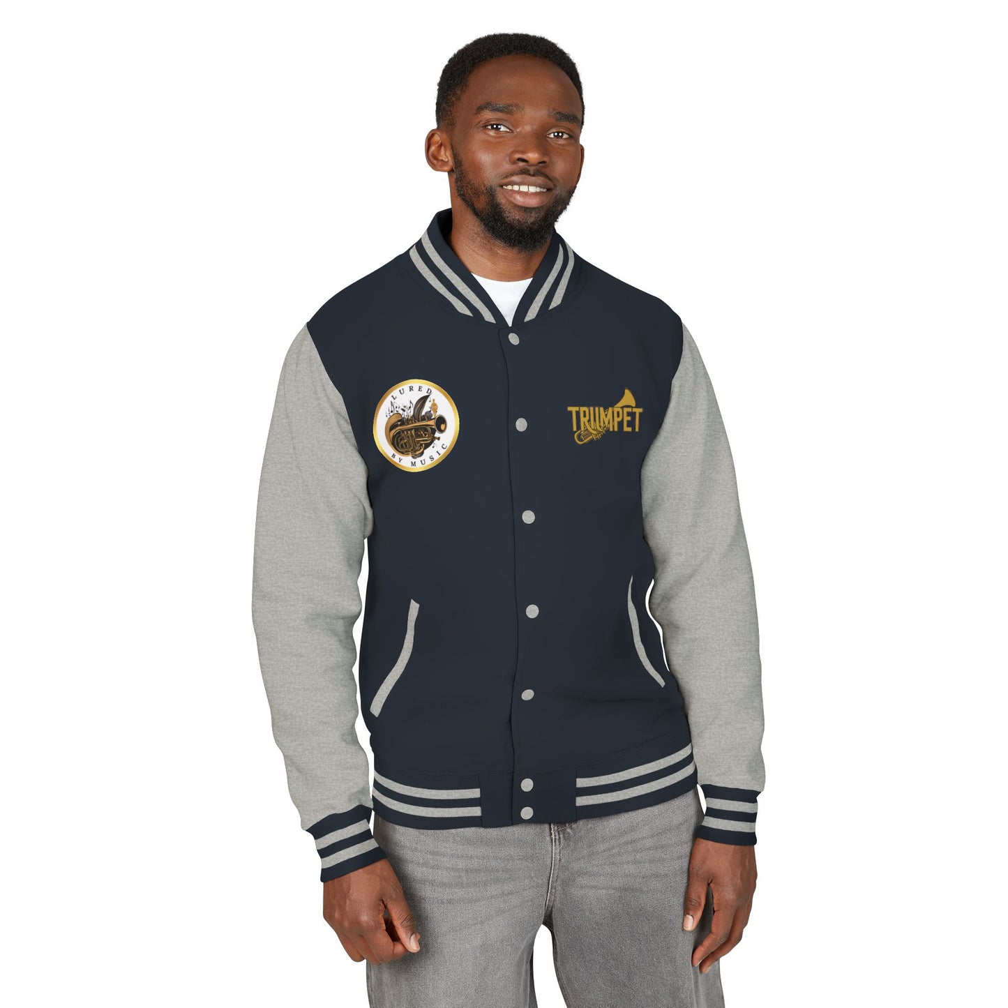 "Trumpet" Unisex Brass Band Letterman Jacket