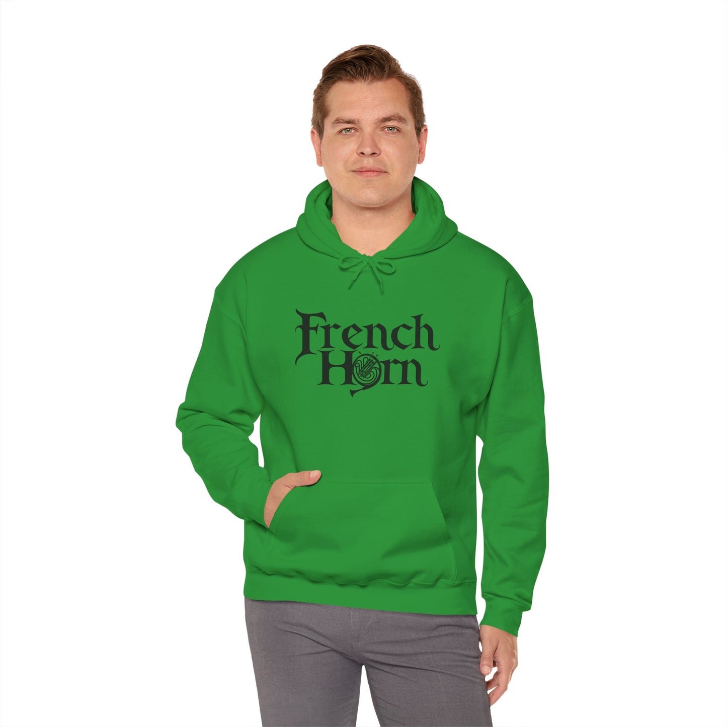Hooded "French Horn" Sweatshirt