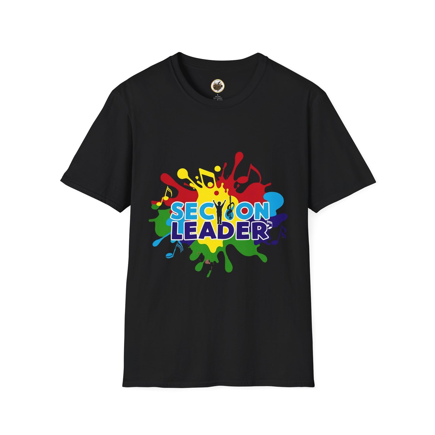 Splash Paint "Section Leader" Unisex Soft-style T-Shirt