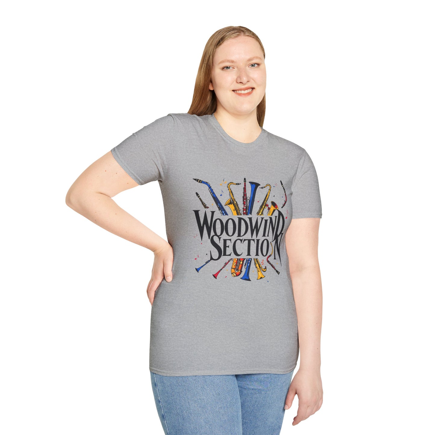 "Woodwind Section" Unisex Basic T-Shirt