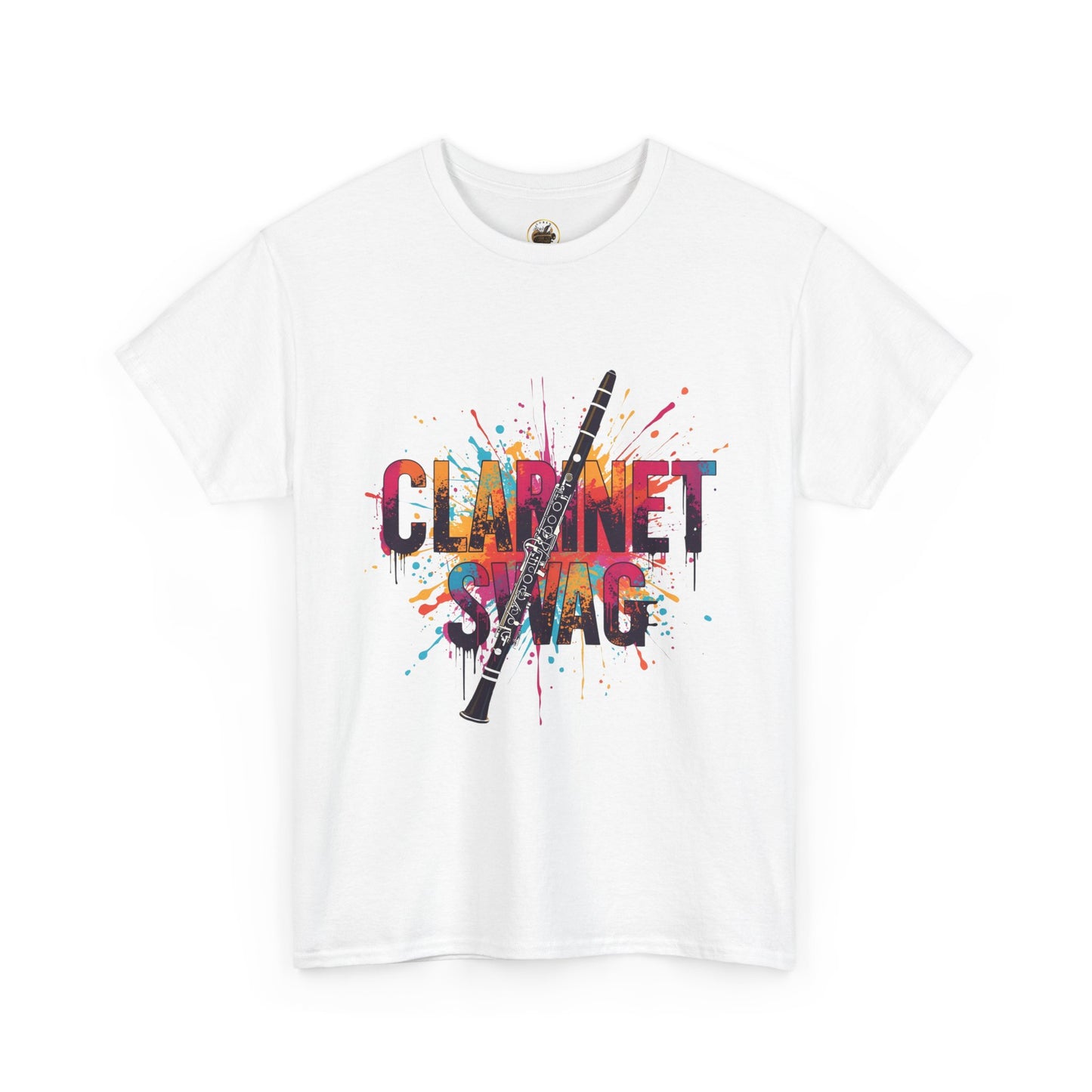 "Clarinet Swag" Colorful Unisex Casual T-Shirt