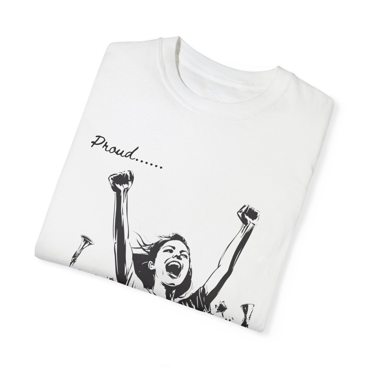 " Band Parent" Unisex Garment-Dyed T-shirt