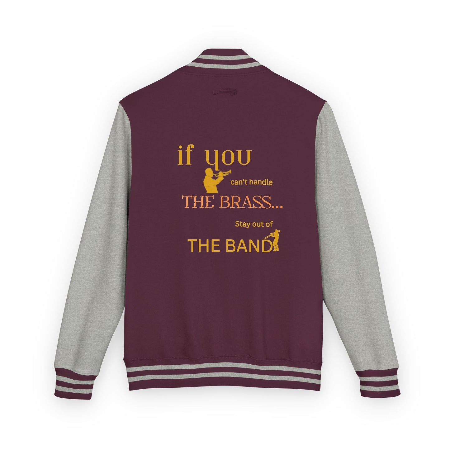 "Trumpet" Unisex Brass Band Letterman Jacket