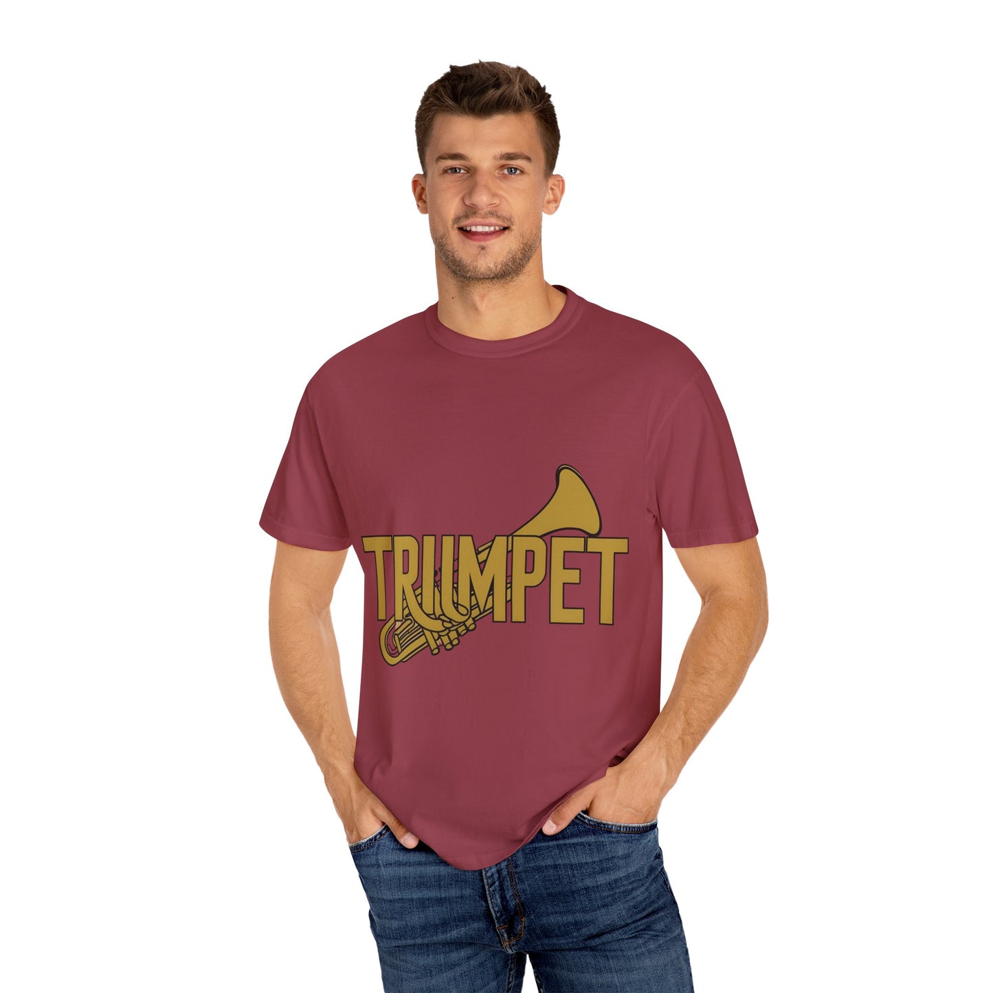 "Trumpet Lover" Unisex Garment-Dyed T-Shirt