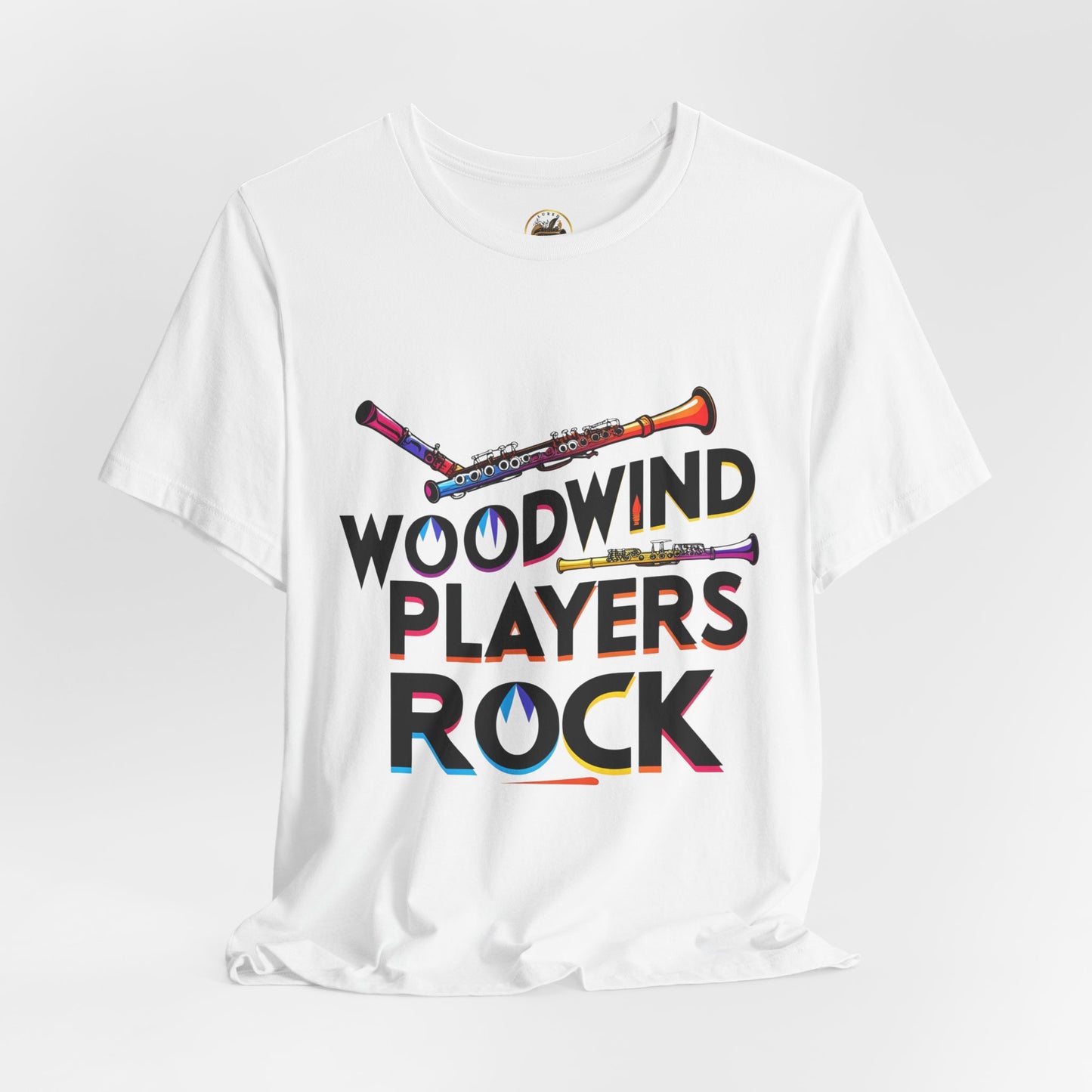 "Woodwind Players Rock" Unisex Short Sleeve T-Shirt