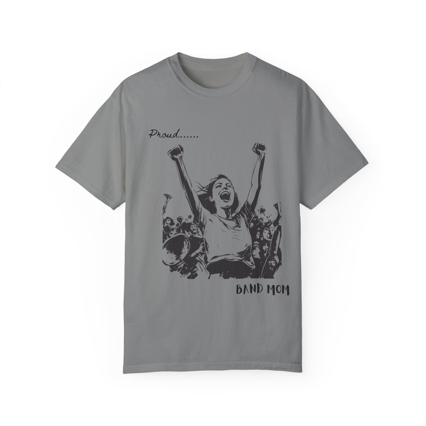 " Band Parent" Unisex Garment-Dyed T-shirt