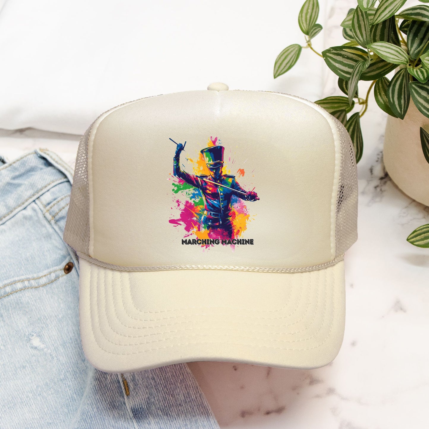 "Marching Machine" Foam Trucker Hat