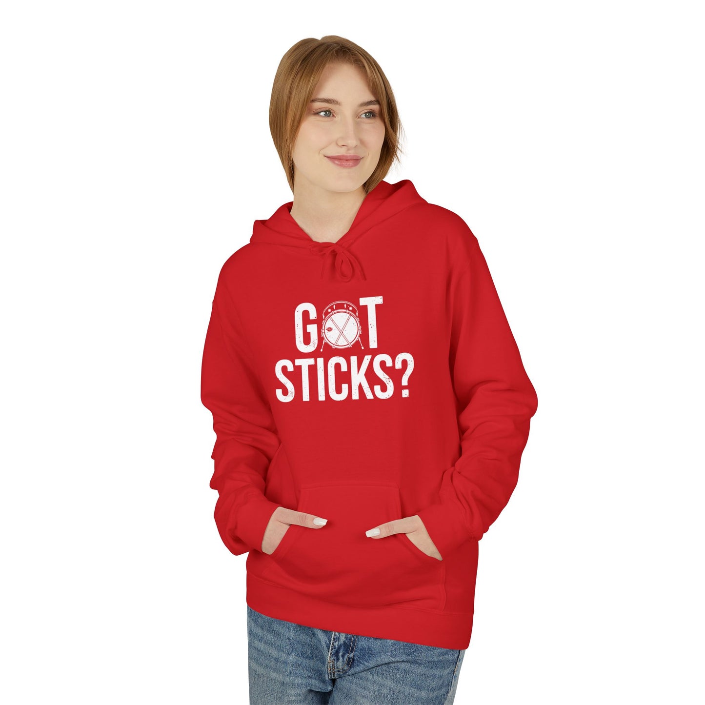 "Got Sticks?" Unisex Fleece Hoodie