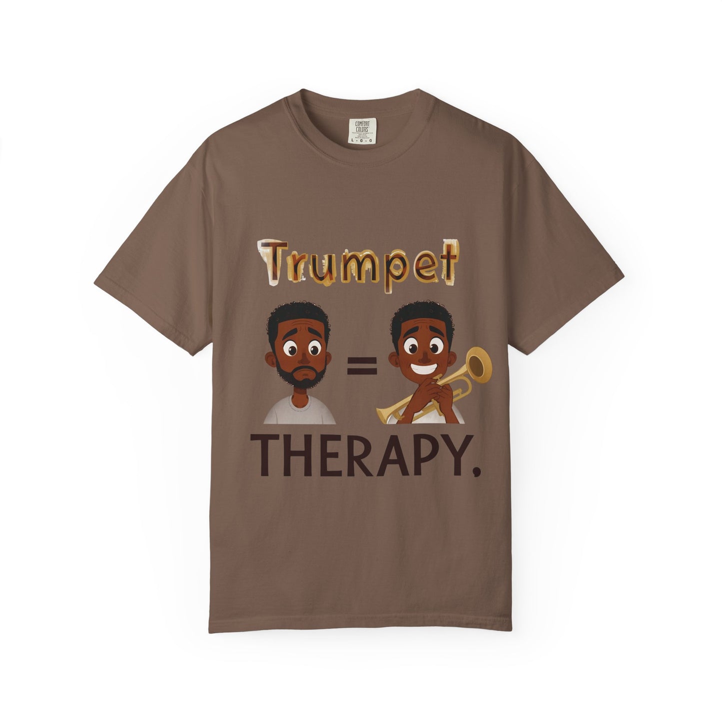 "Trumpet Therapy" Unisex Music T-Shirt