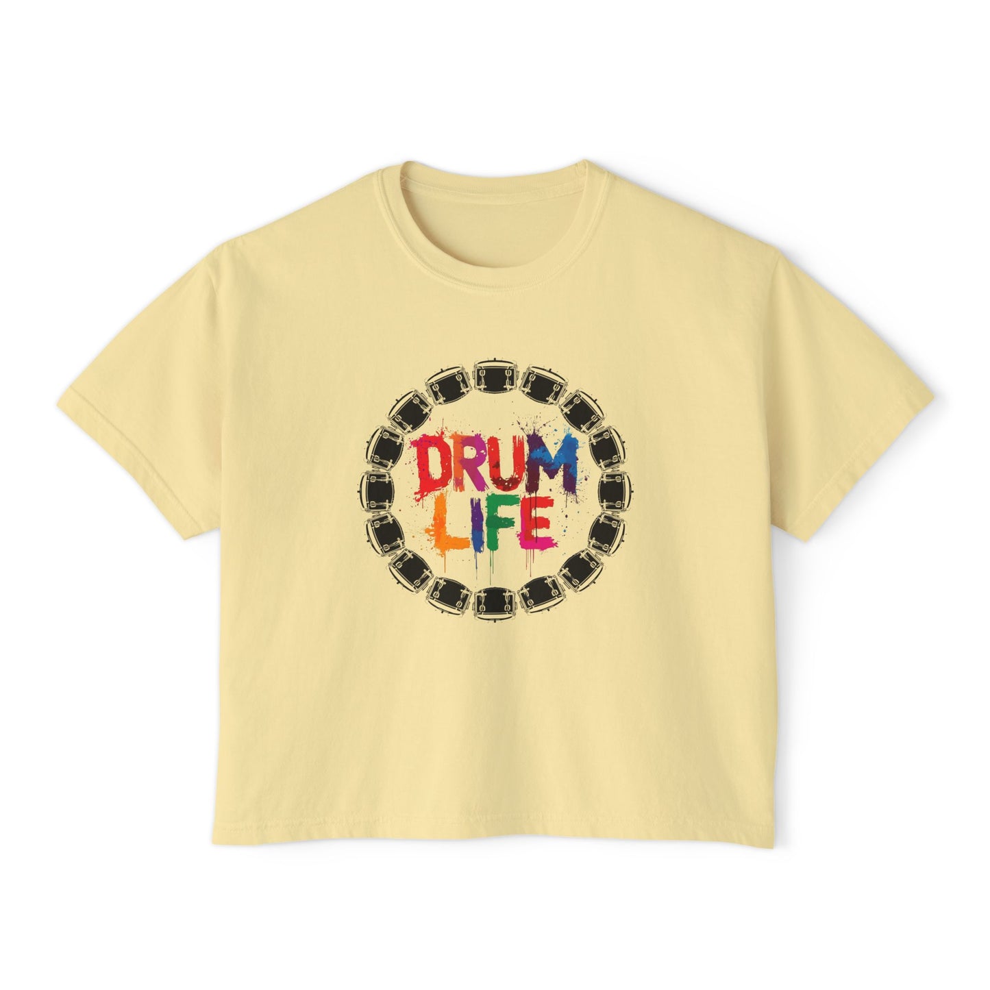 "Drum Life" Women's Boxy Tee