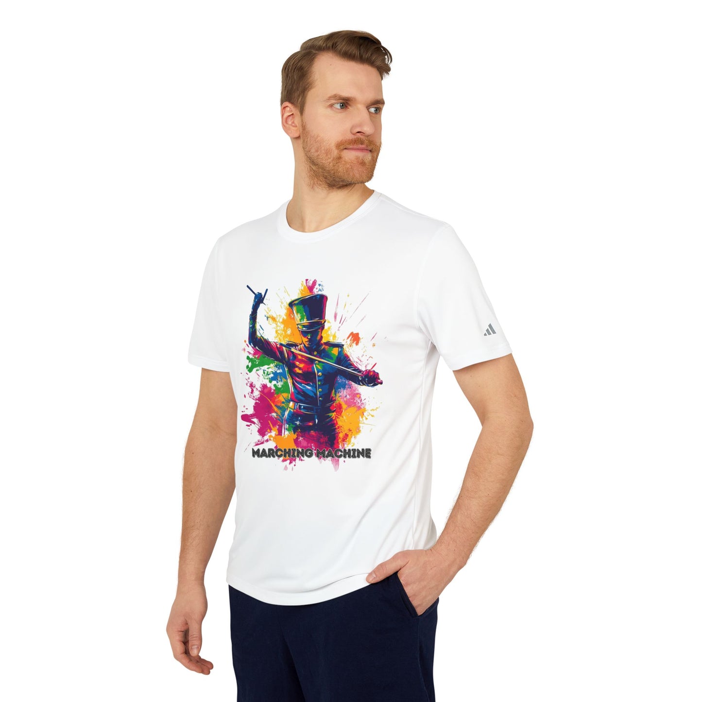 "Marching Machine" Adidas Unisex Sport T-shirt