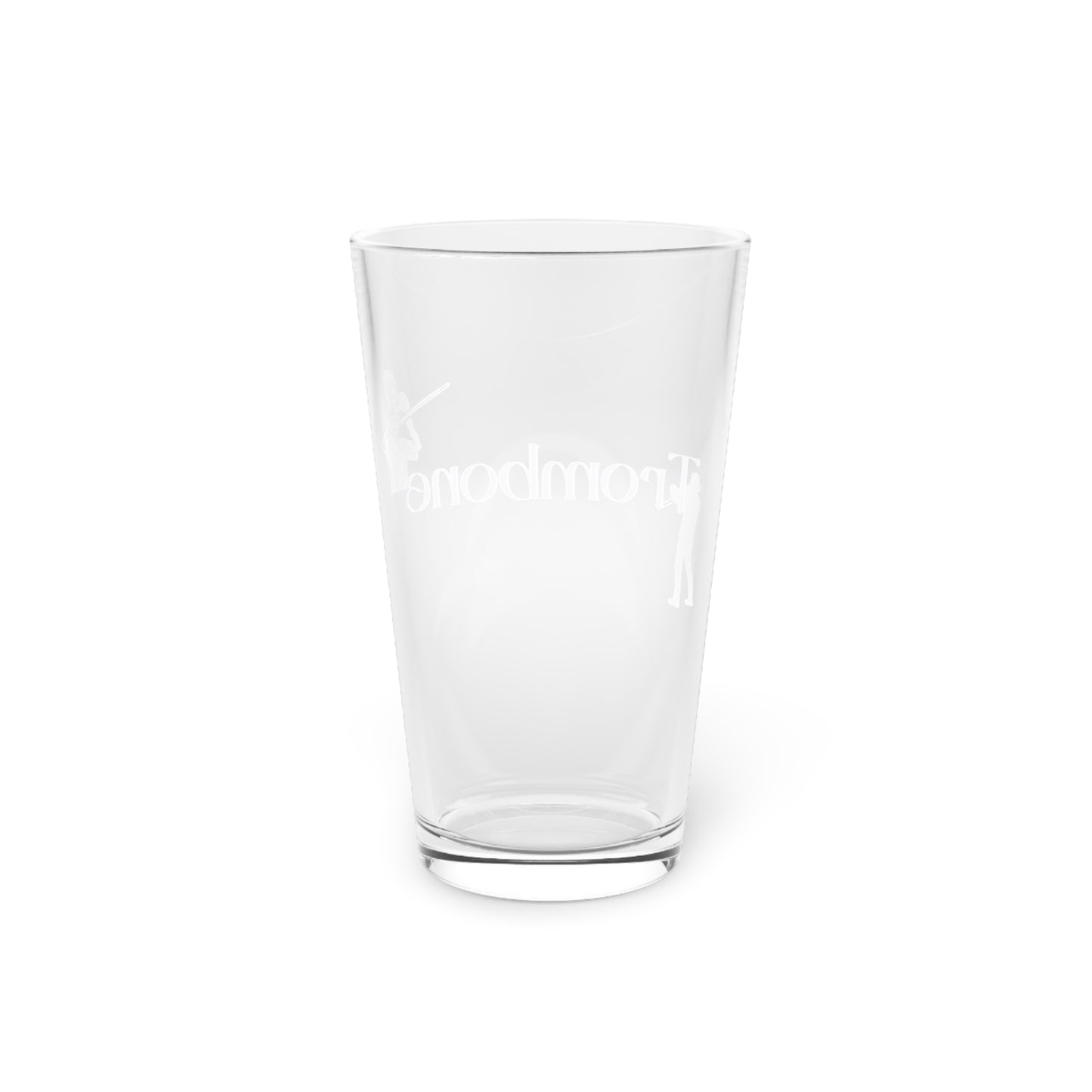 "Trombone" Pint Glass, 16oz