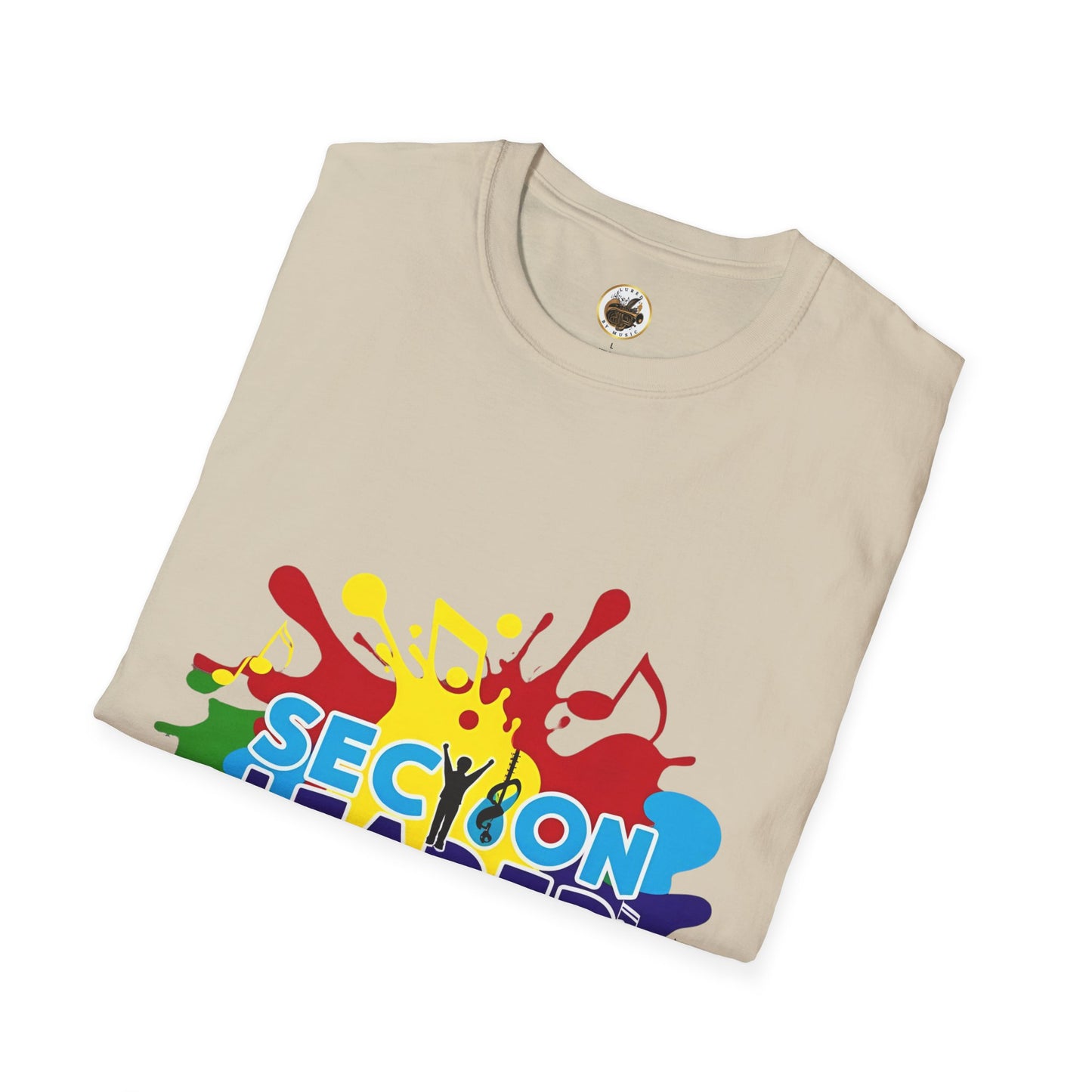 Splash Paint "Section Leader" Unisex Soft-style T-Shirt