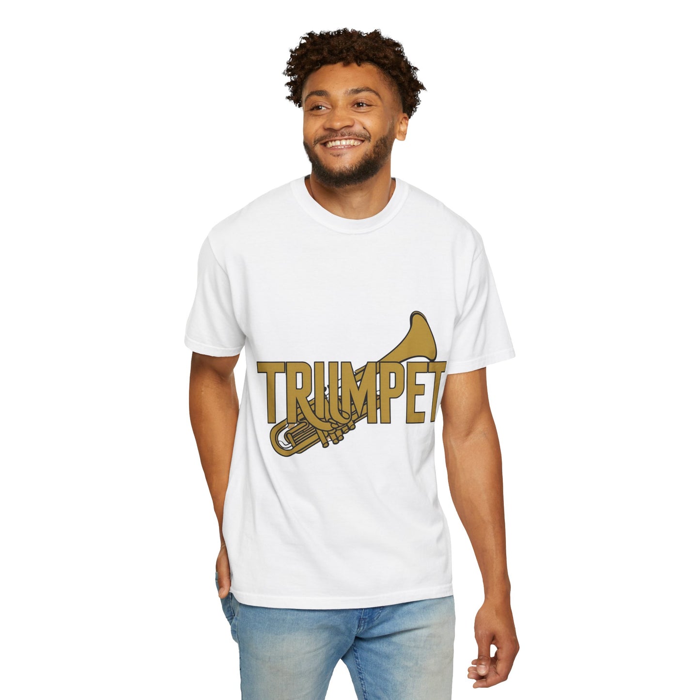 "Trumpet Lover" Unisex Garment-Dyed T-Shirt