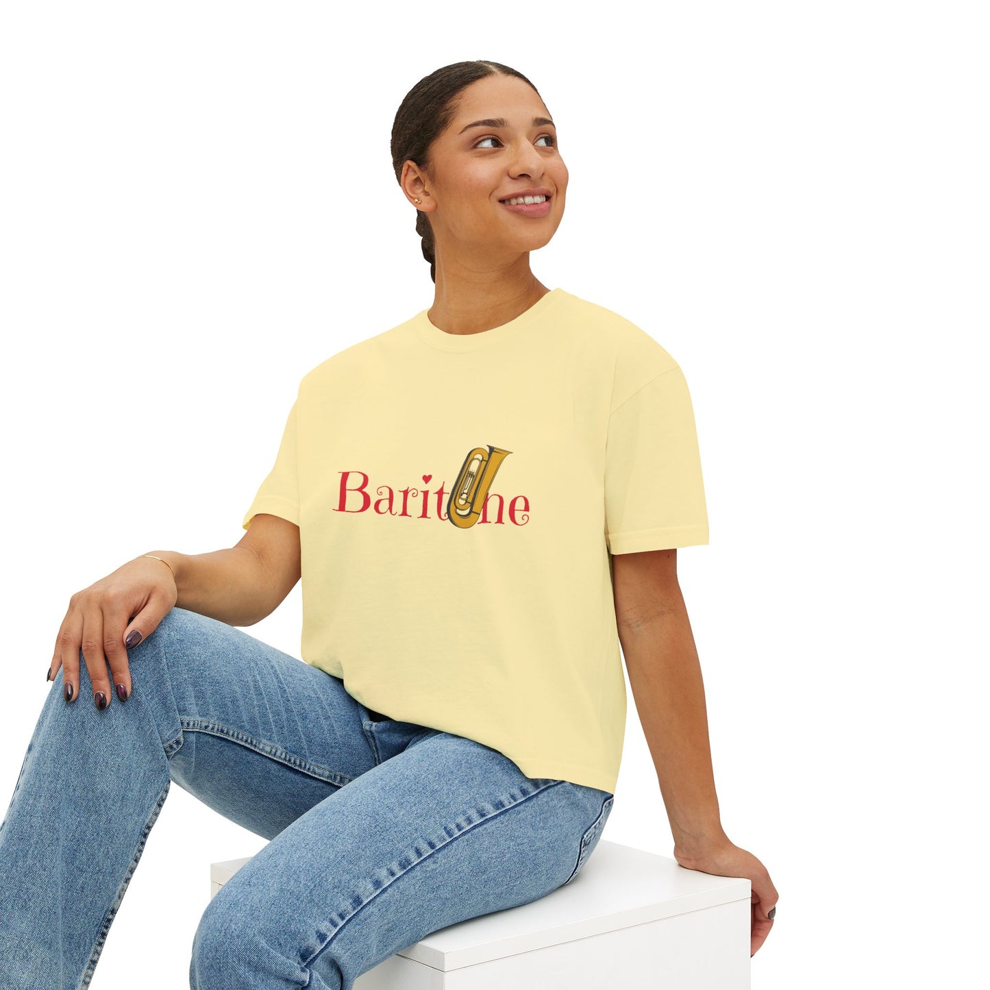 Women's " Baritone" Boxy Tee