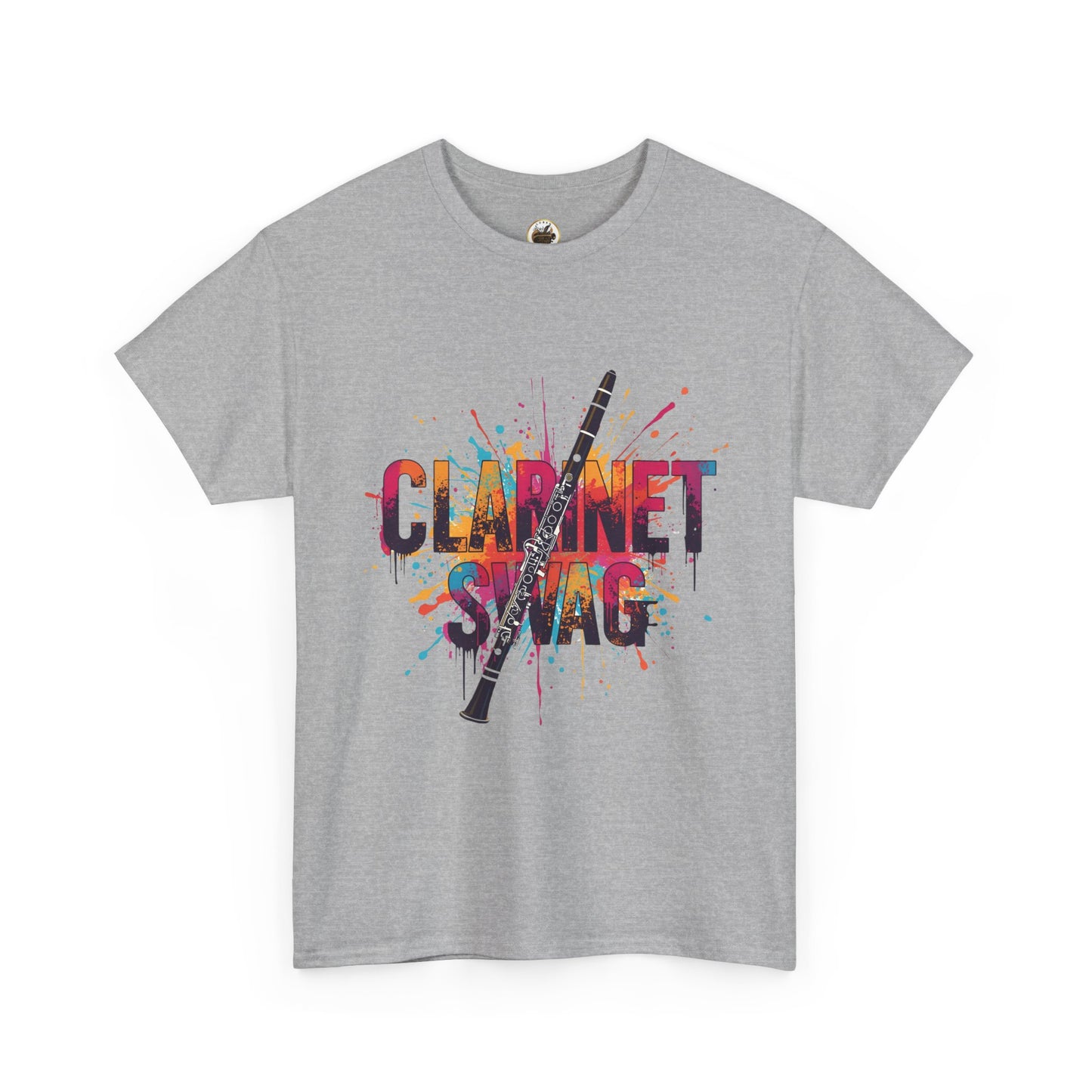 "Clarinet Swag" Colorful Unisex Casual T-Shirt