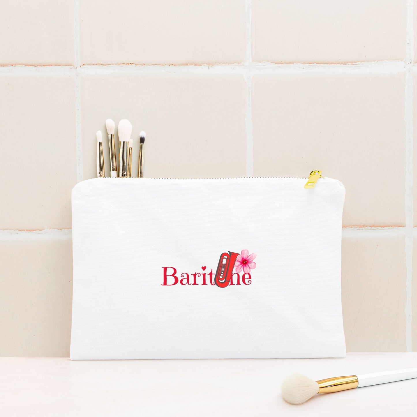 Women's "Baritone" Cosmetic Bag
