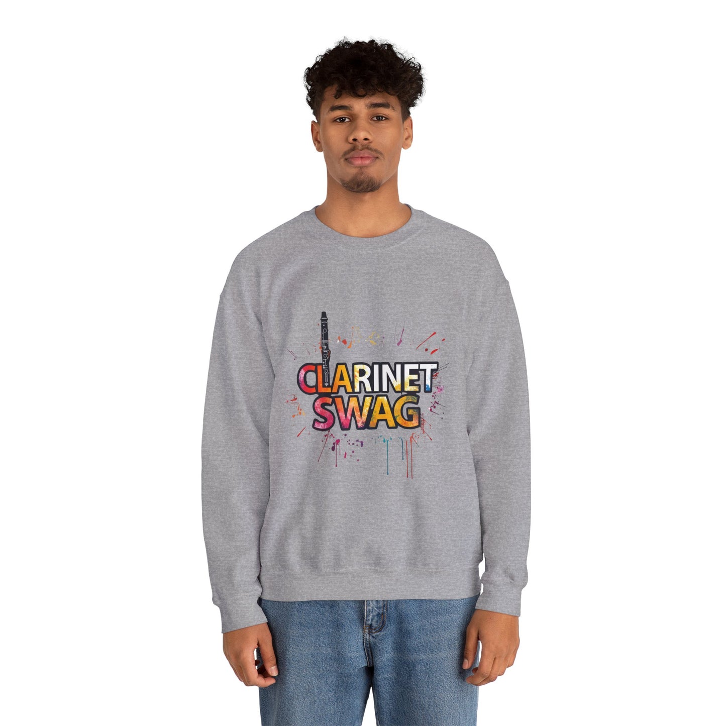 "Clarinet Swag" Unisex Crewneck Sweatshirt