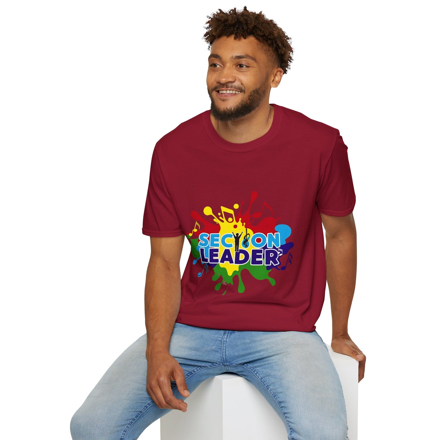 Splash Paint "Section Leader" Unisex Soft-style T-Shirt