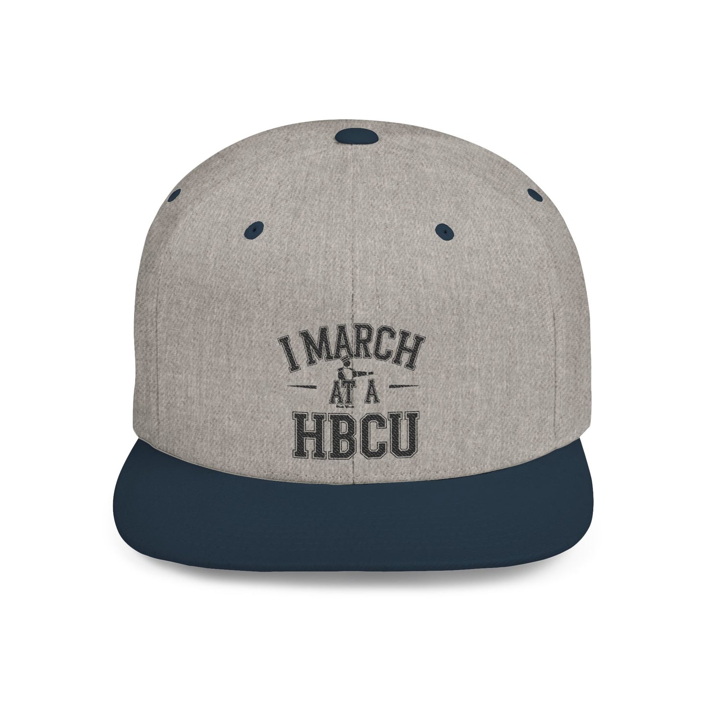 "HBCU Marching" Flat Bill Snap-back Hat