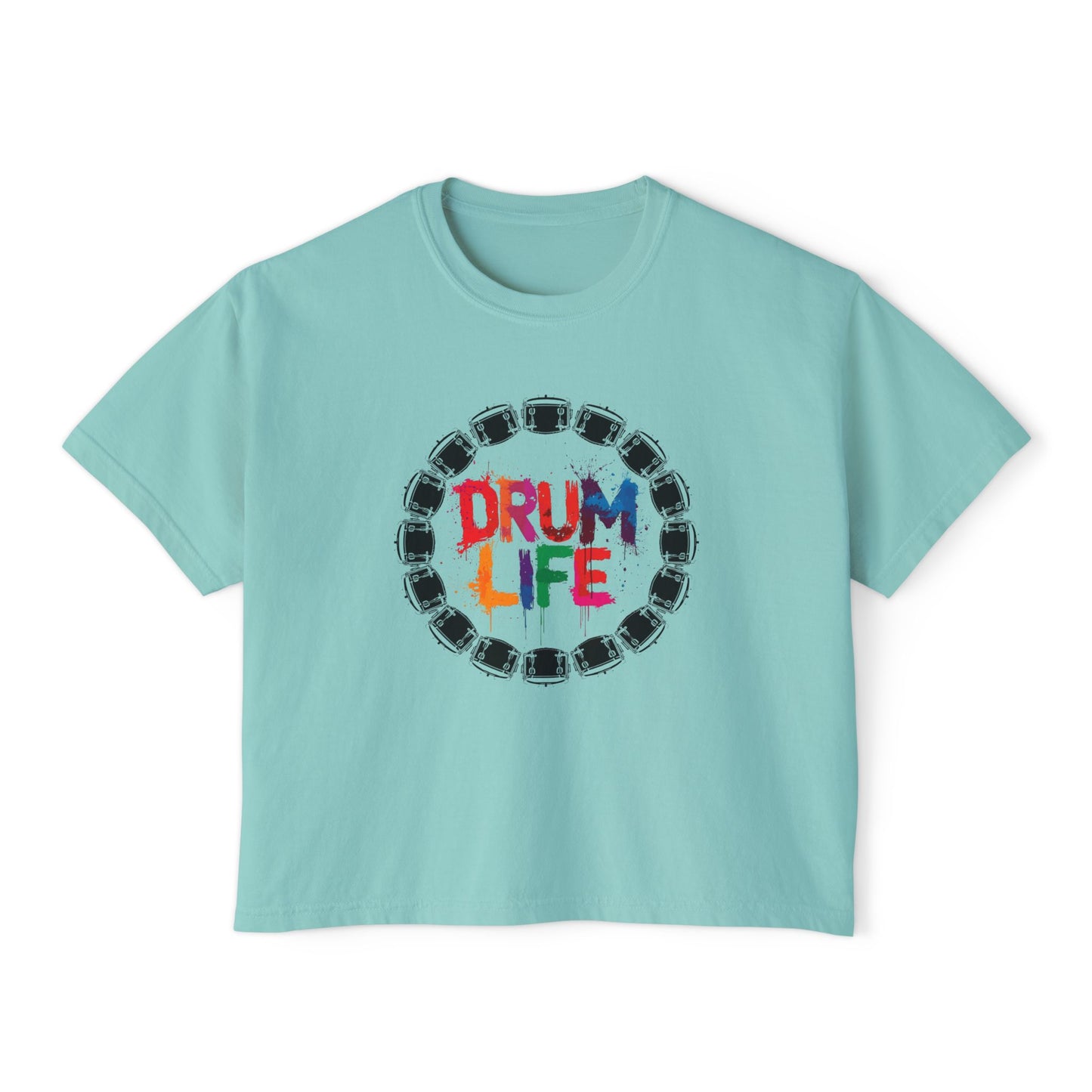 "Drum Life" Women's Boxy Tee