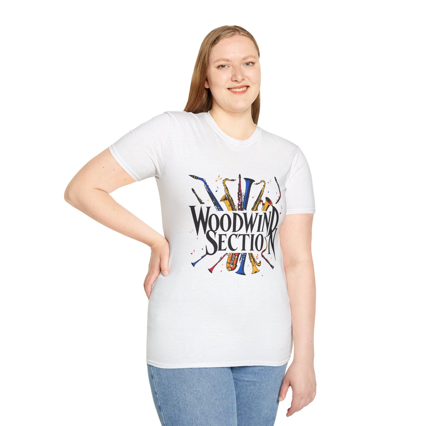 "Woodwind Section" Unisex Basic T-Shirt