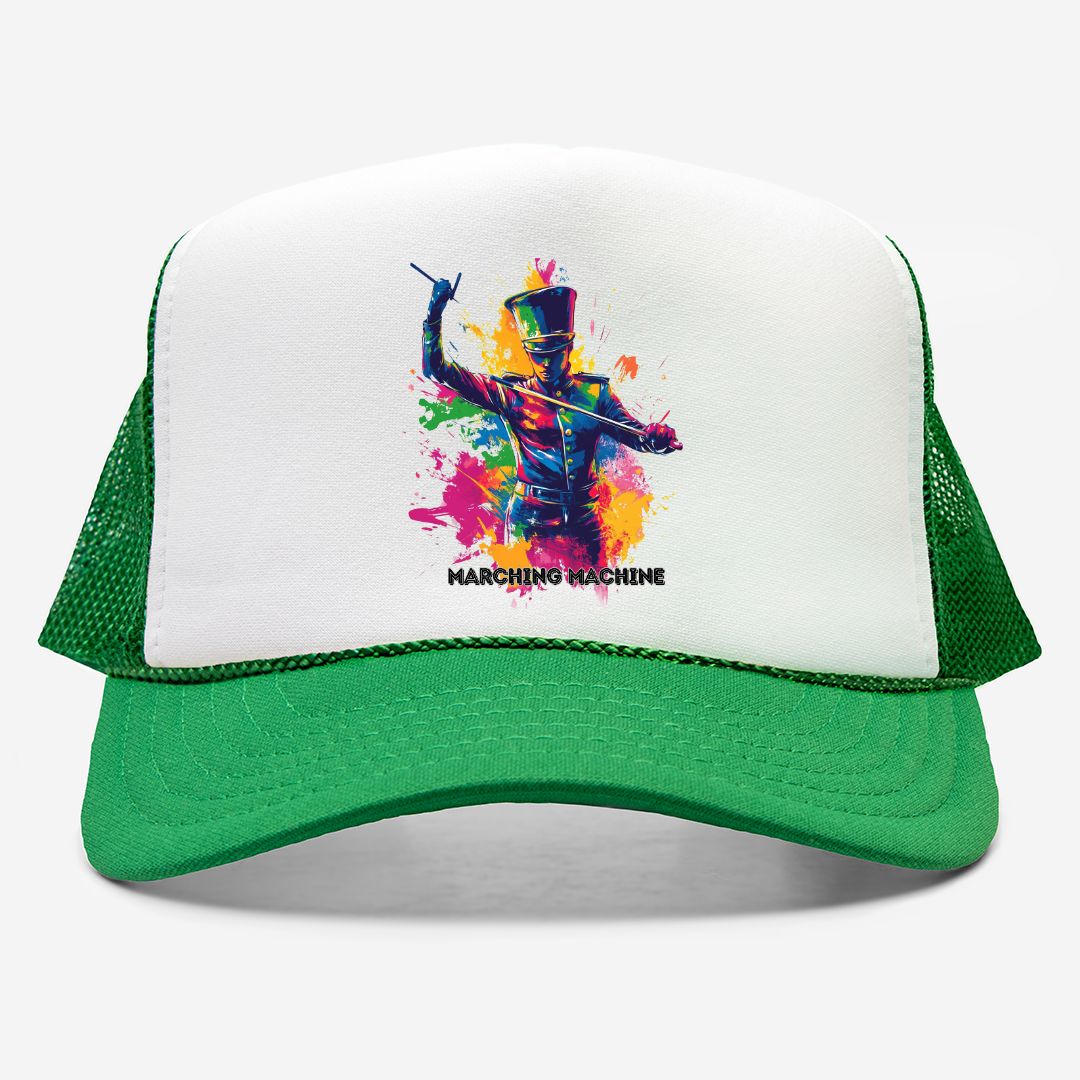 "Marching Machine" Foam Trucker Hat