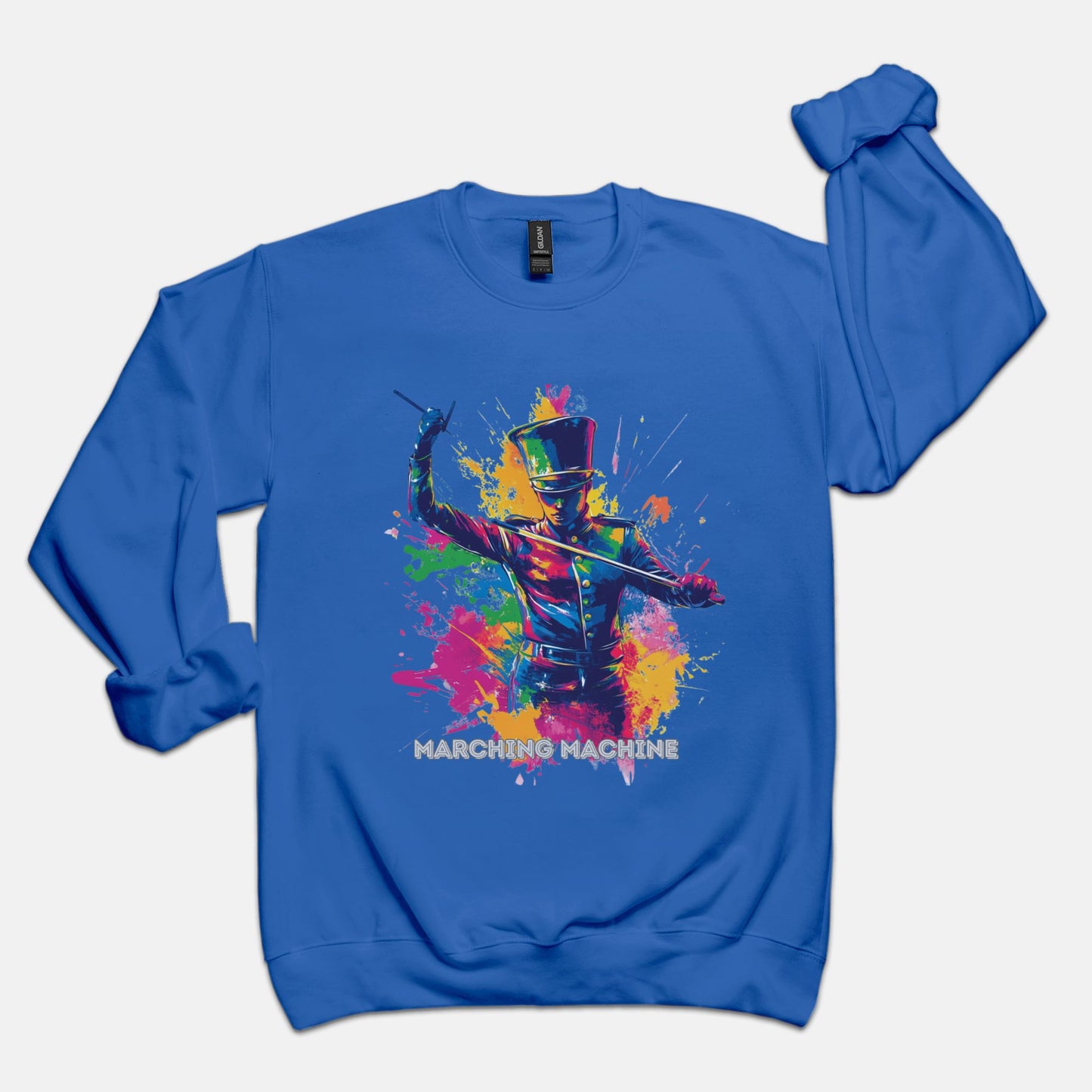 "Marching Marching" Unisex Crew Neck Sweatshirt