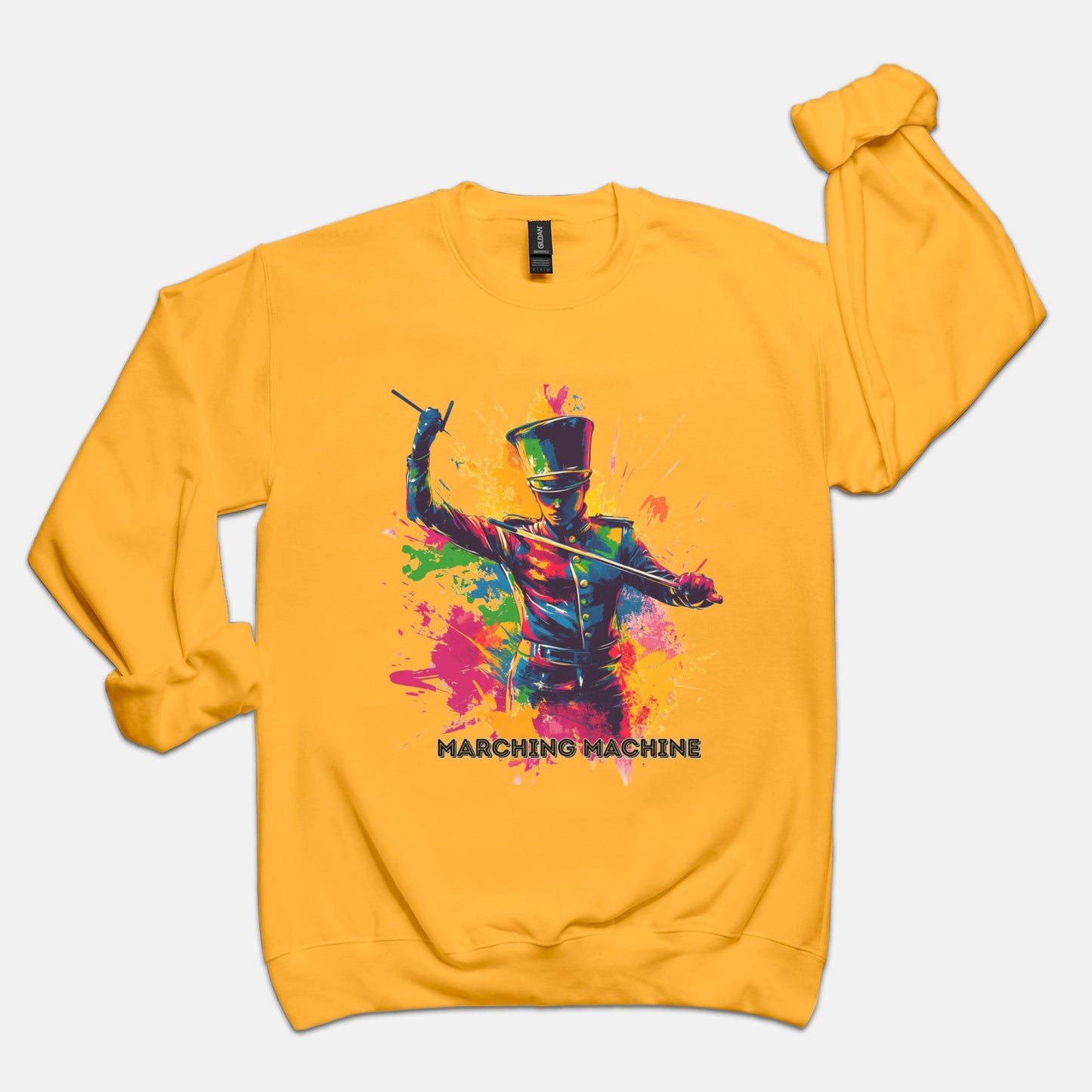 "Marching Machine" Unisex Crew Neck Sweatshirt