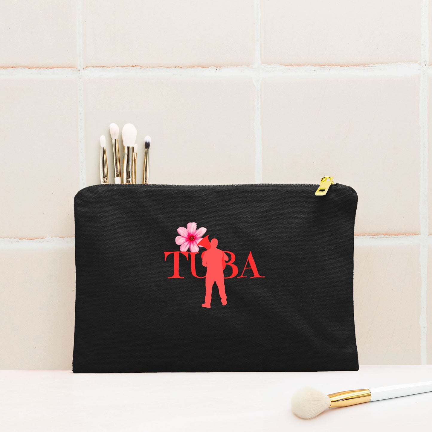 Women's "Tuba" Cosmetic Bag