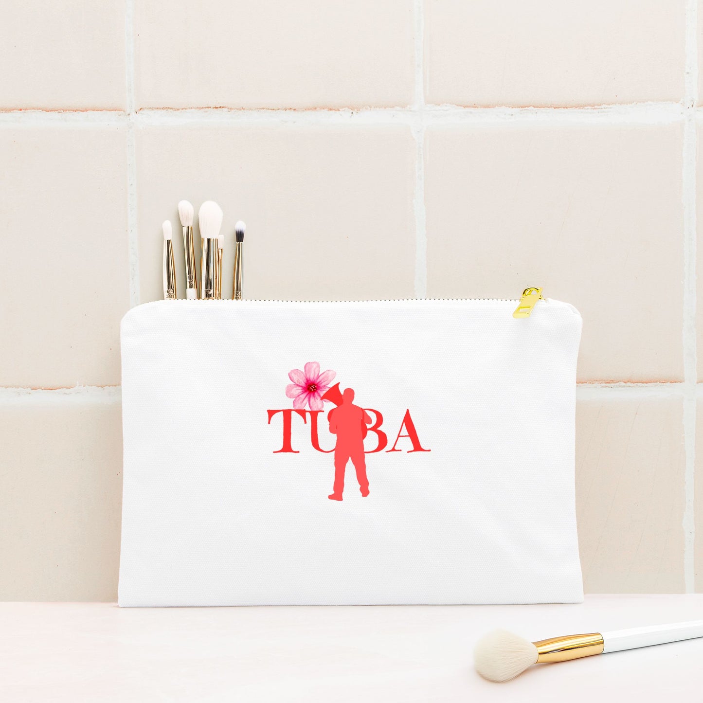 Women's "Tuba" Cosmetic Bag