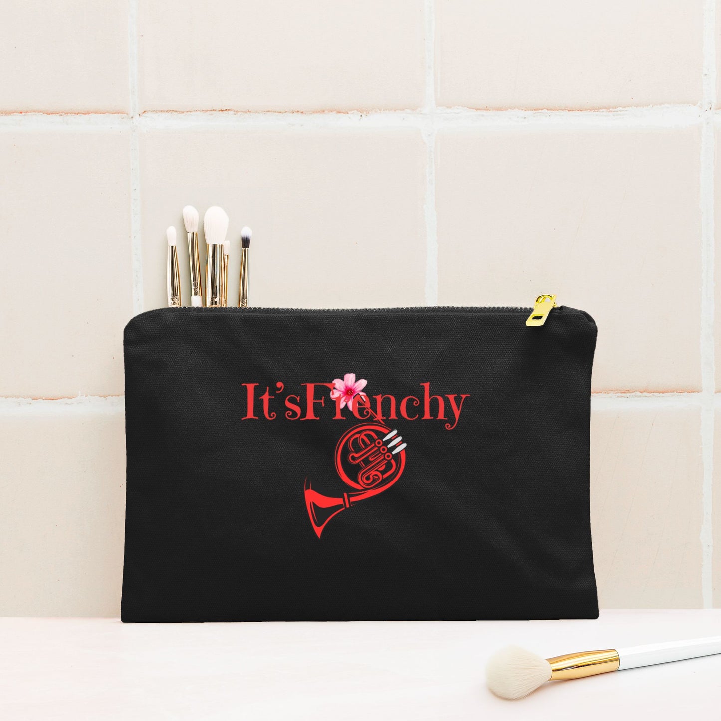 Women's "French Horn" Cosmetic Bag