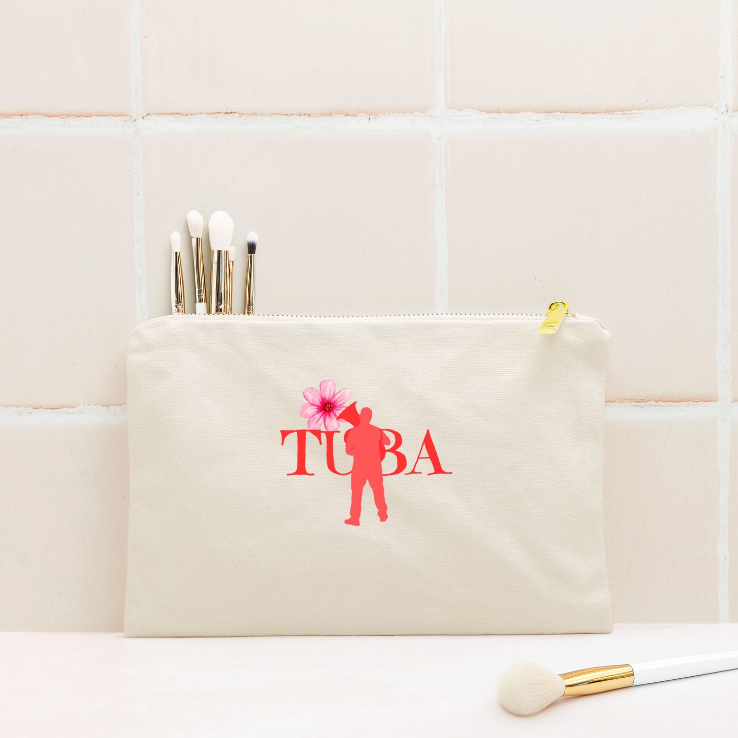 Women's "Tuba" Cosmetic Bag