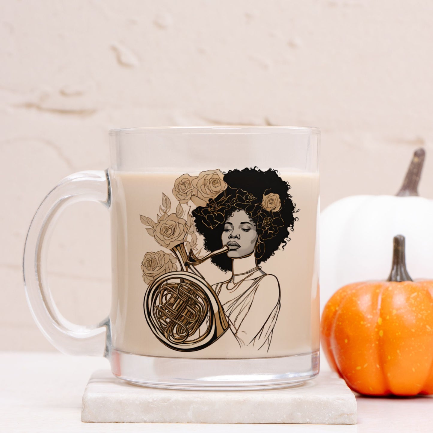 "Ladies Of Brass" Mug Glass