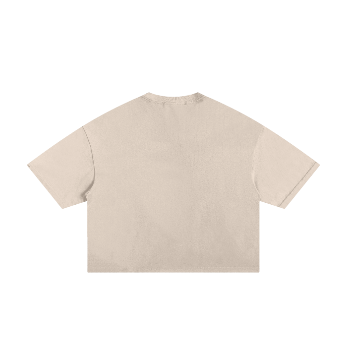 Unisex "Trombone" Classic Frayed Boxy Tee