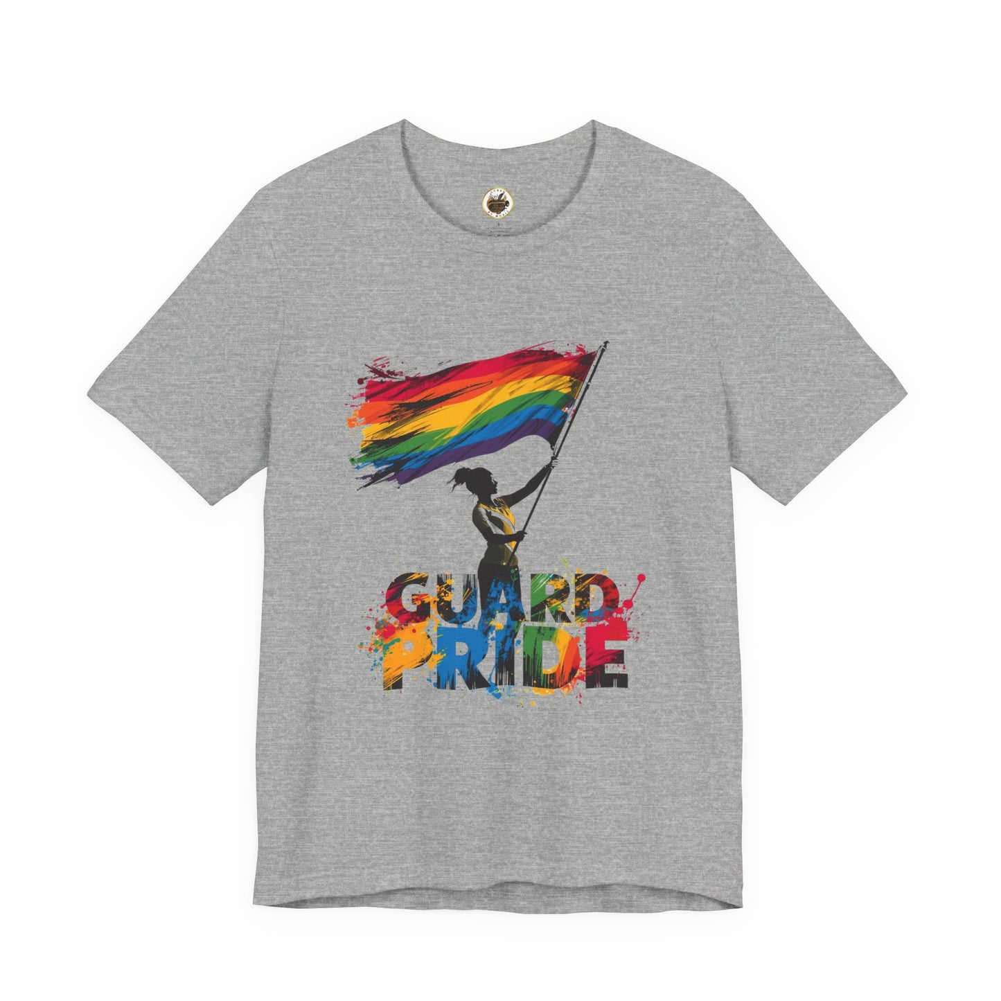 Guard Pride Tee - Color Guard Rainbow Flag Shirt