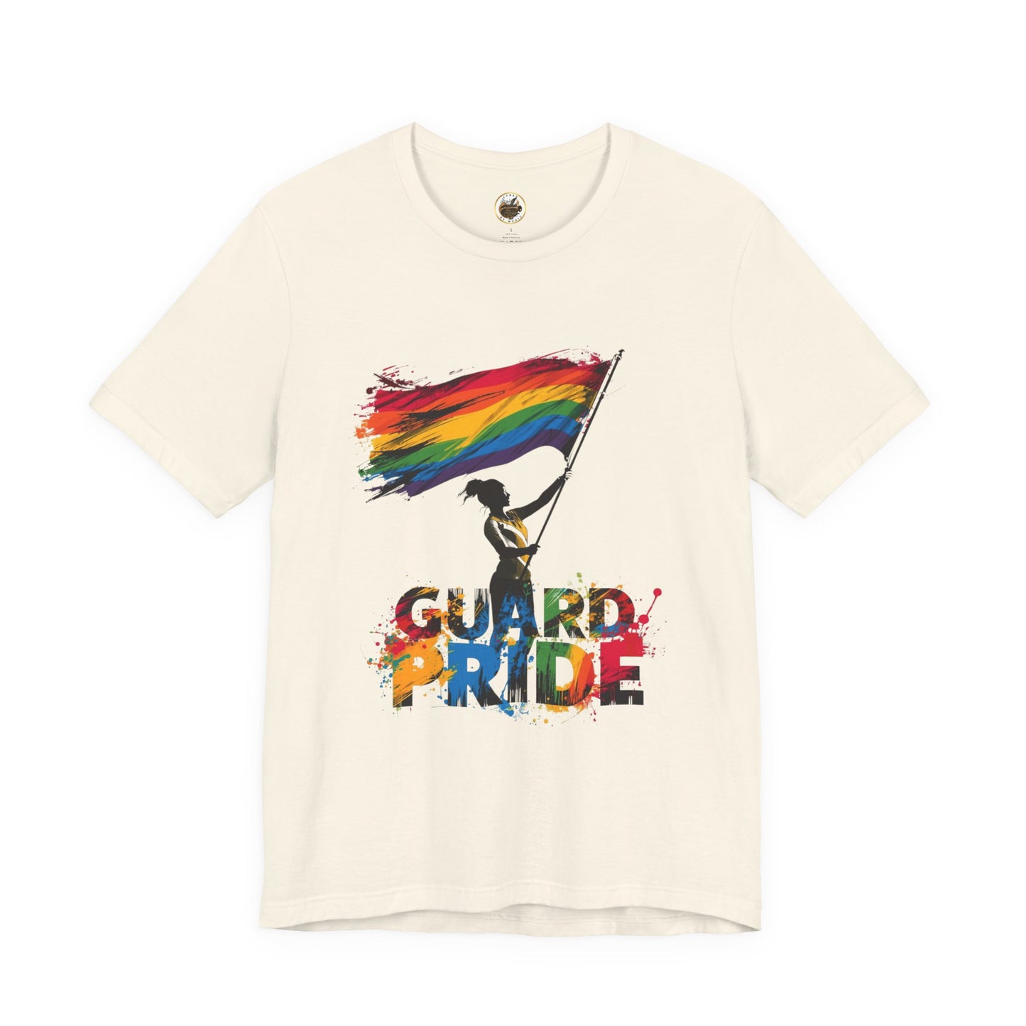 Guard Pride Tee - Color Guard Rainbow Flag Shirt