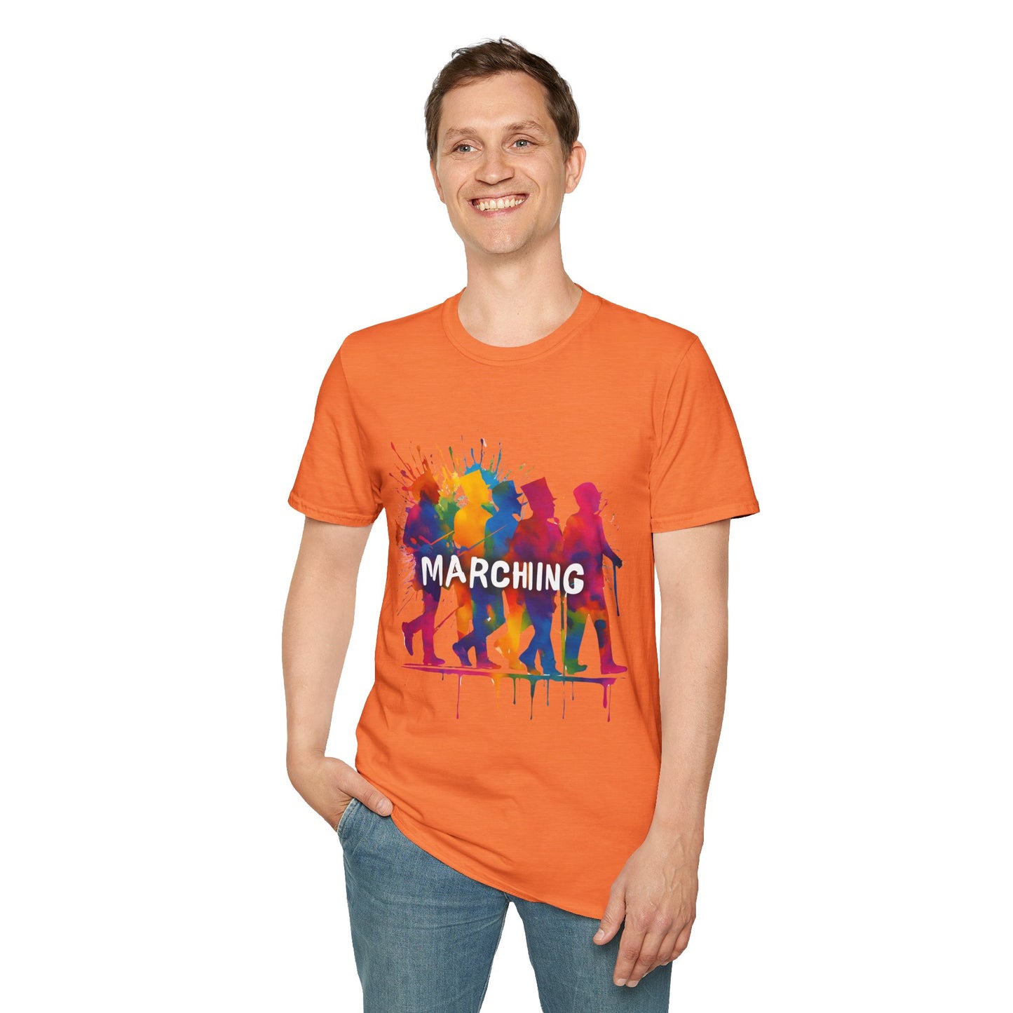 "Marching" Unisex Soft-style T-Shirt