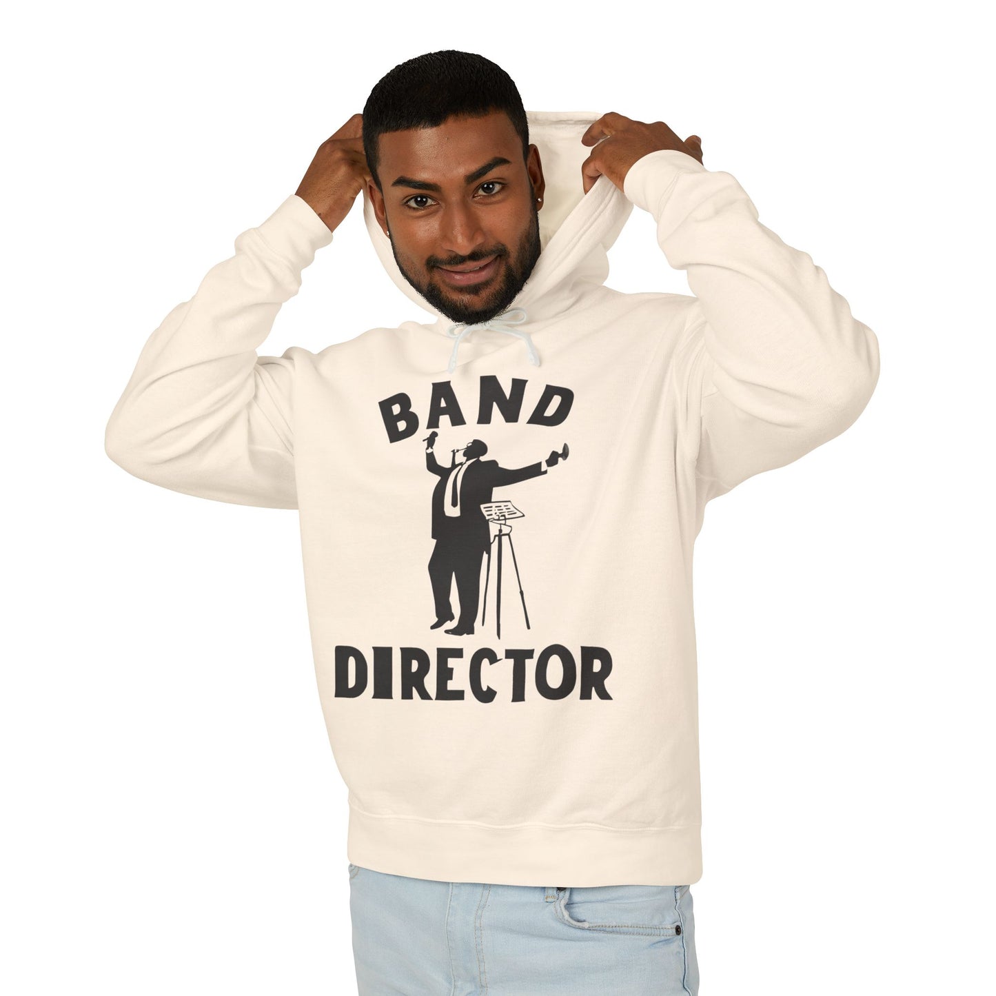 "Band Director" Unisex Lightweight Hoodie