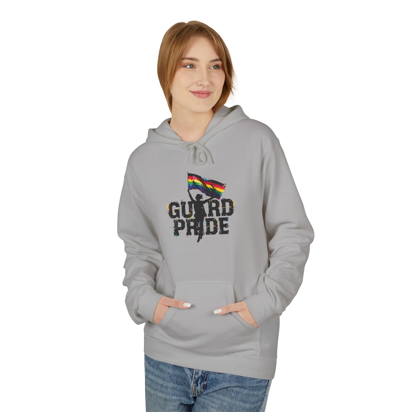 "Guard Pride" Hoodie — Marching Band Flag Graphic