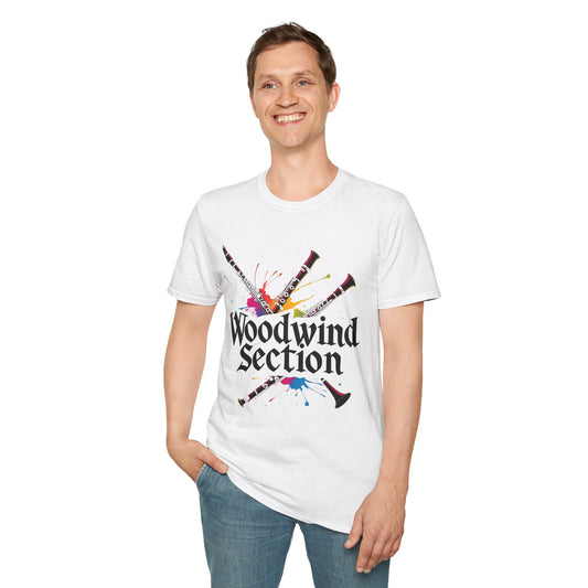 "Woodwind Section" Unisex Basic T-Shirt
