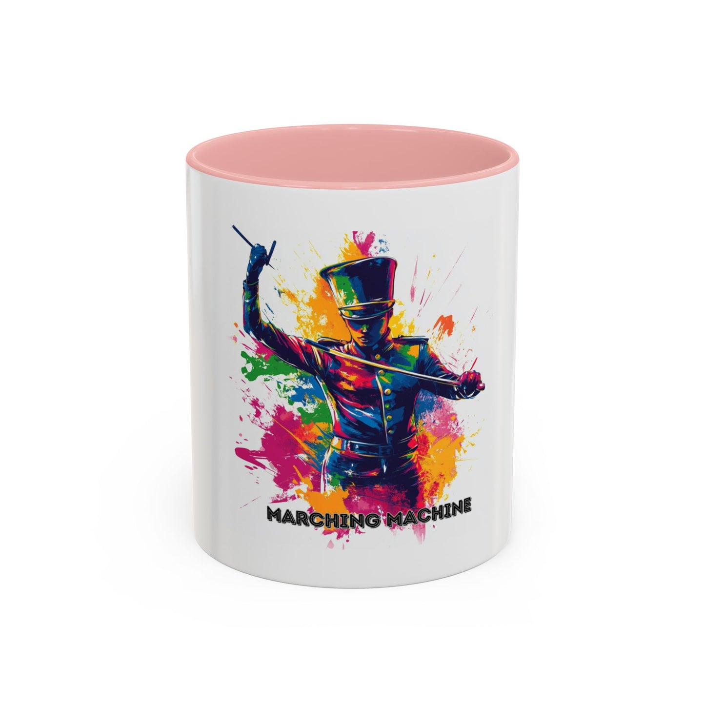 "Marching Machine" Accent Coffee Mug (11, 15oz)