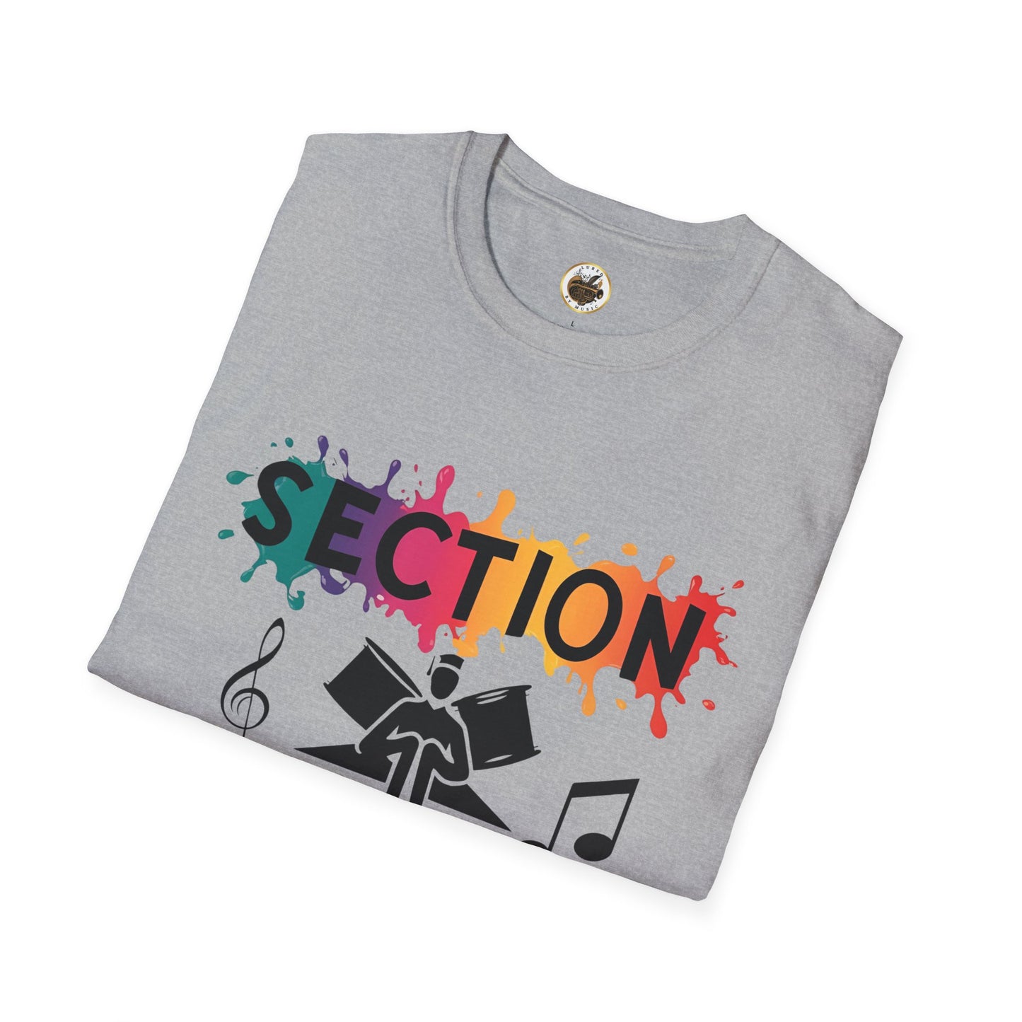 Splash Paint "Section Leader" Unisex Soft-style T-Shirt